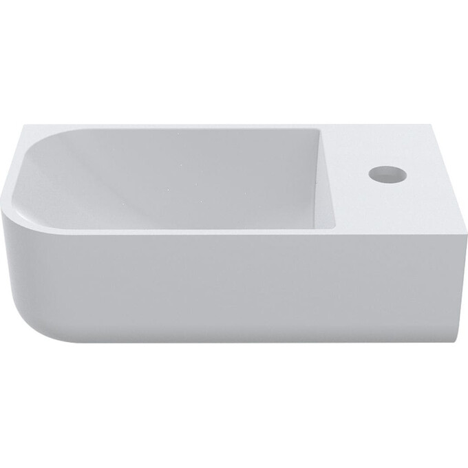 Раковина Miraggio Ko L Mirasoft 69125609 (40x22 см, белая матовая, левая чаша), Доступные размеры: 40 x 22 L, Технология производства: Mirasoft Technology, Цвет производителя: белый матовый, фото 2