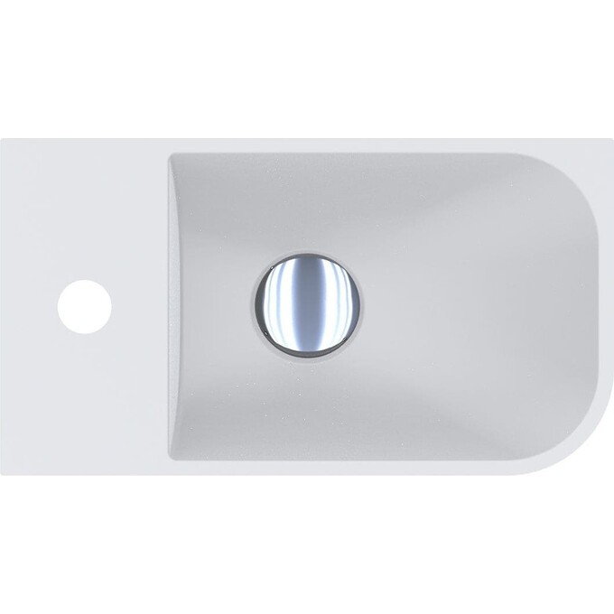 Раковина Miraggio Ko R Miramarble Matt 69125611 (40x22 см, белая матовая, правая чаша), Доступные размеры: 40 x 22 R, Технология производства: Miramarble Matt, Цвет производителя: белый матовый, фото 3