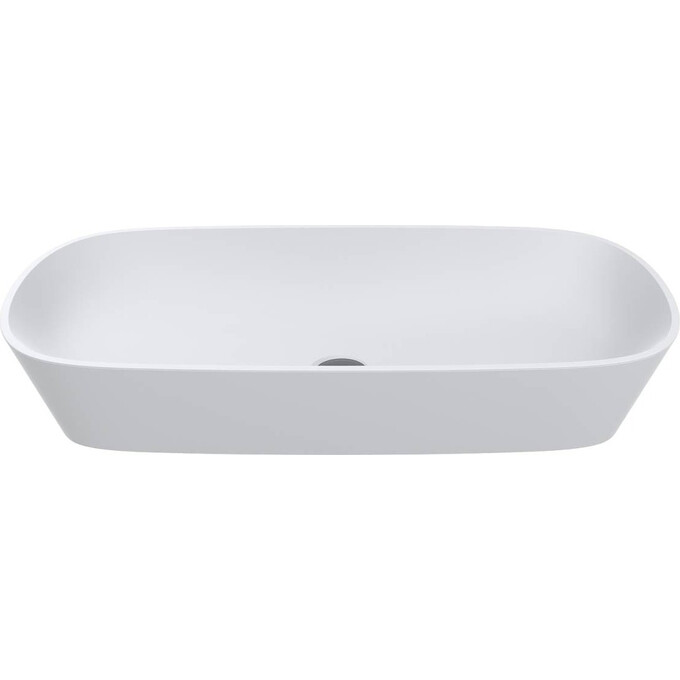 Раковина Miraggio Tripoli Mirasoft 0002414 (80x40 см, біла матова, чаша), Технологія виробництва: Mirasoft Technology, Колір виробника: білий матовий, фото , изображение 3