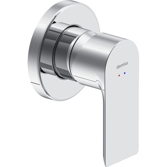 Змішувач прихованого монтажу Damixa Apollo 477500000 (внутрішня частина в комплекті), Колір виробника: хром, фото 