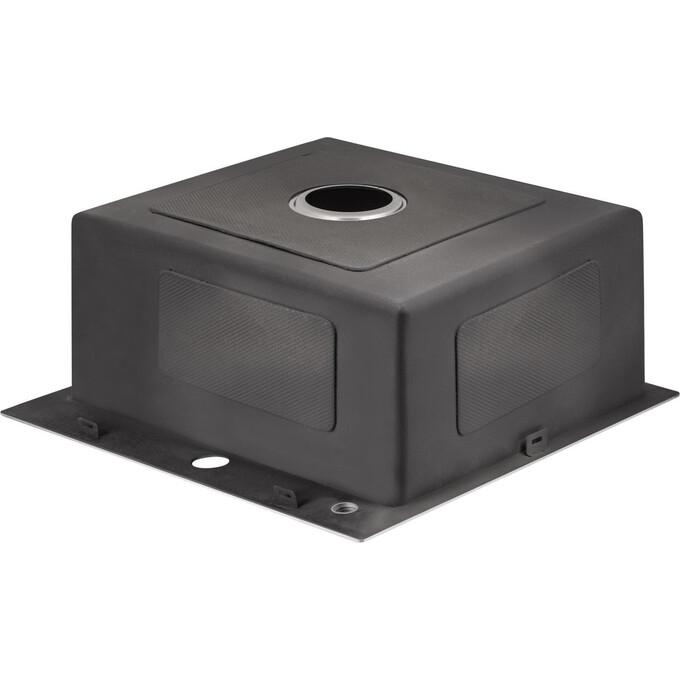 Мийка для кухні Lidz Handmade H5050 Brush (LDH5050BRU35375, 50x50 см, брашована, 3.0/0.8 мм, з сифоном та дозатором), фото , изображение 5