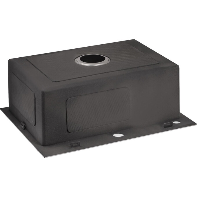 Мойка для кухни Lidz Handmade H5845 Brush (LDH5845BRU35384, 58x45 см, брашированная, 3.0/0.8 мм, с сифоном и дозатором), фото 4