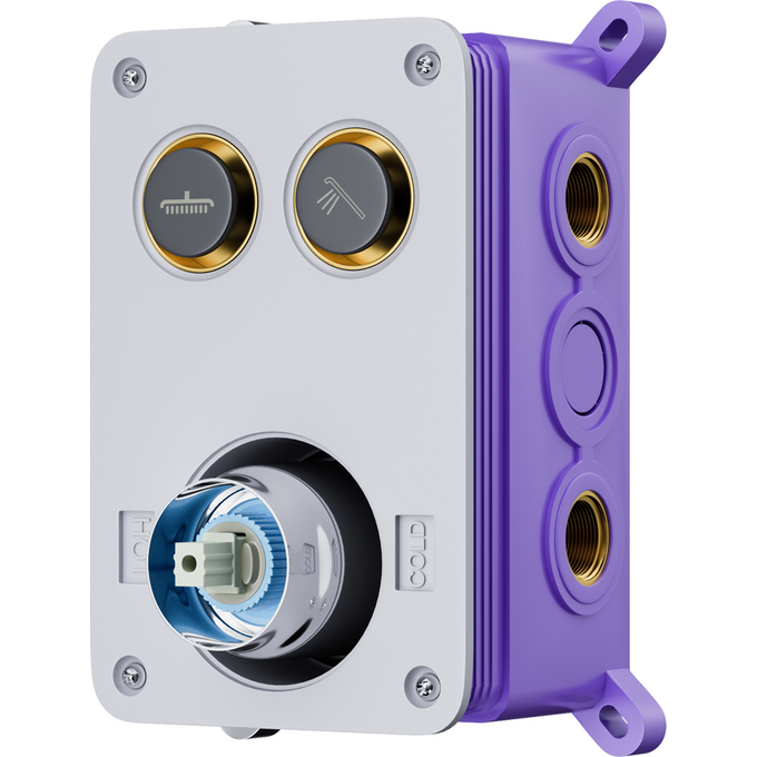 Душевая система Corsan Chrom + Box CMZ068CH (скрытого монтажа), фото 4