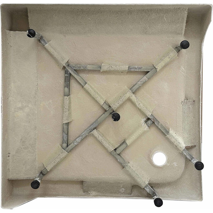 Набор Lidz LWASC8080SLFSET: душевая кабина Wawel LWASC8080SATLOWFR2 + поддон Kapielka LKAST808014, фото 11