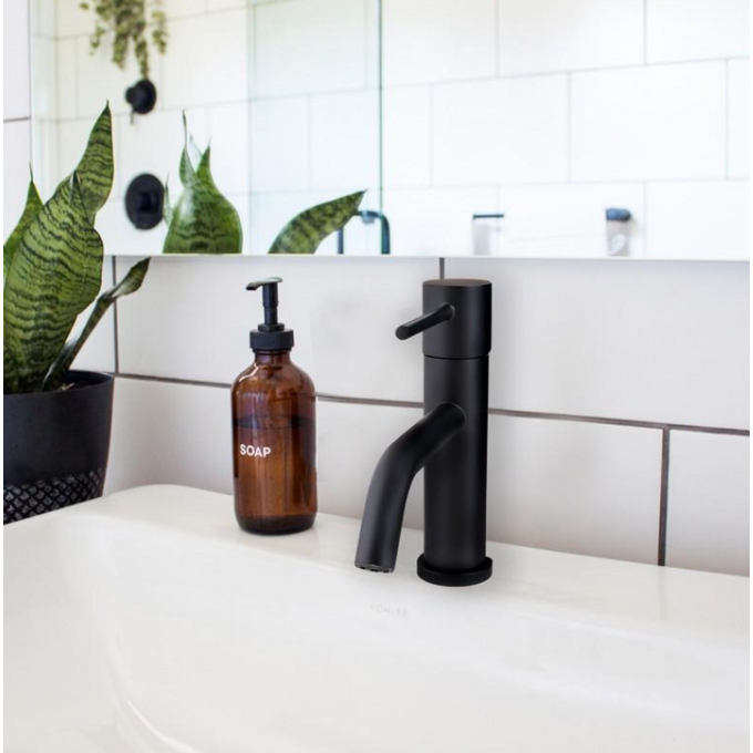 Змішувач для раковини Yoka Moli 24 Black BU.MOLI-24-BLK (чорний матовий), фото , изображение 3