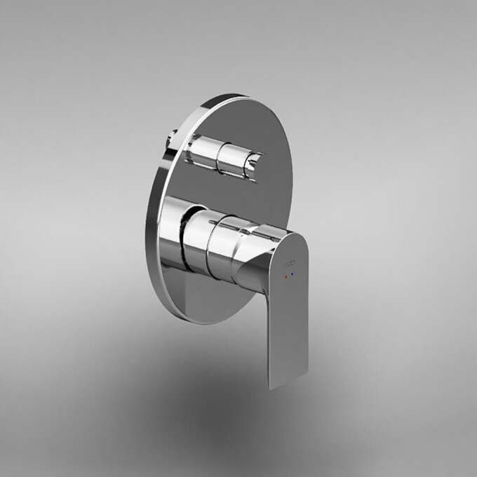 Смеситель скрытого монтажа для ванны Damixa Apollo 477100000 (внутренняя часть в комплекте), Цвет производителя: хром, фото 2