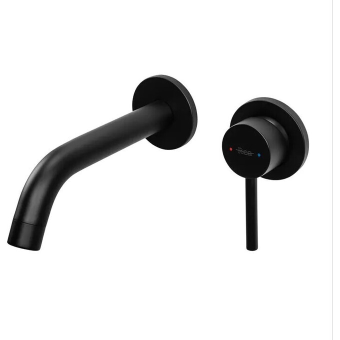 Змішувач прихованого монтажу для умивальника Rea Owen Black+Box REA-B5332 (чорний матовий, внутрішня частина в комплекті), Колір виробника: чорний матовий, фото , изображение 3