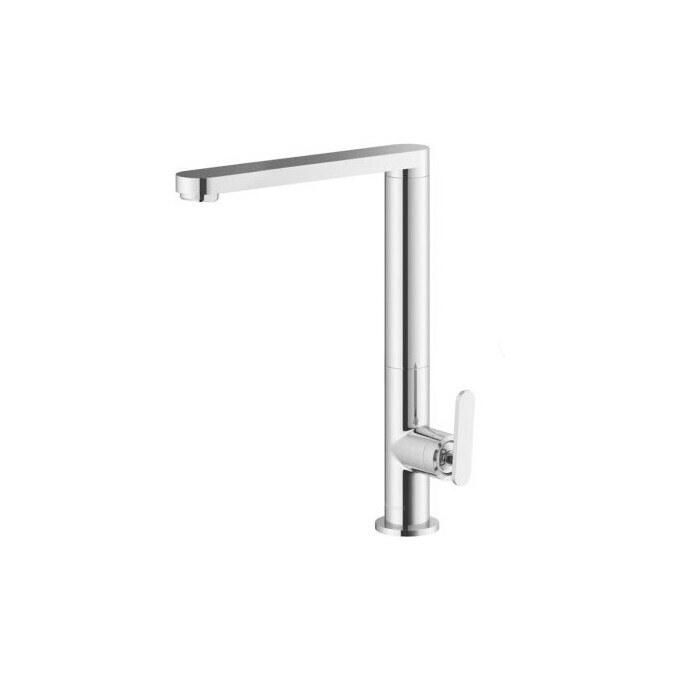 Змішувач для раковини Kohlman Boxine Chrome QB150B (високий), фото 