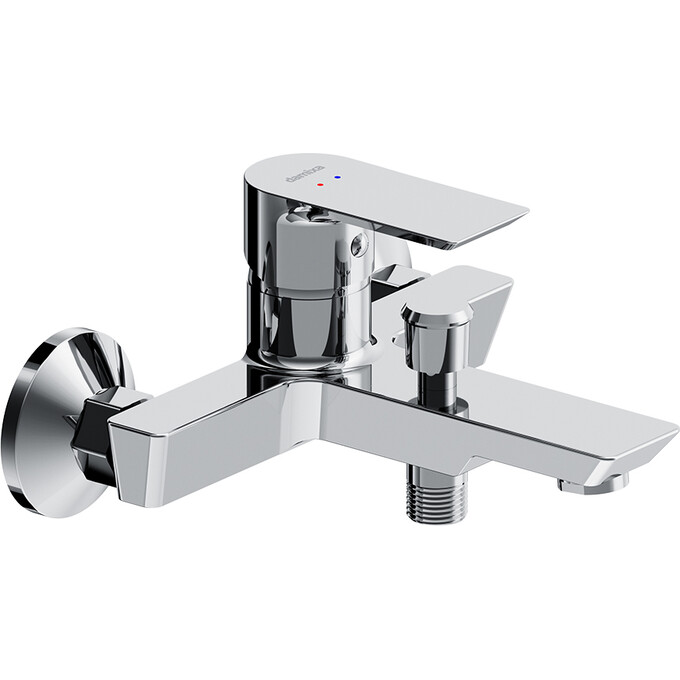 Змішувач для ванни Damixa Apollo 471000001, Колір виробника: хром, фото 