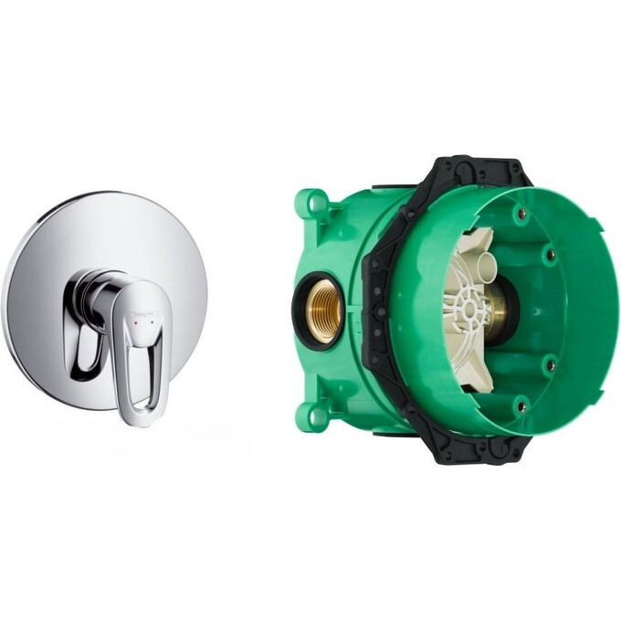 Смеситель скрытого монтажа для душа Hansgrohe  Metropol E 14675090+01800180 (внутренняя часть в комплекте), фото 