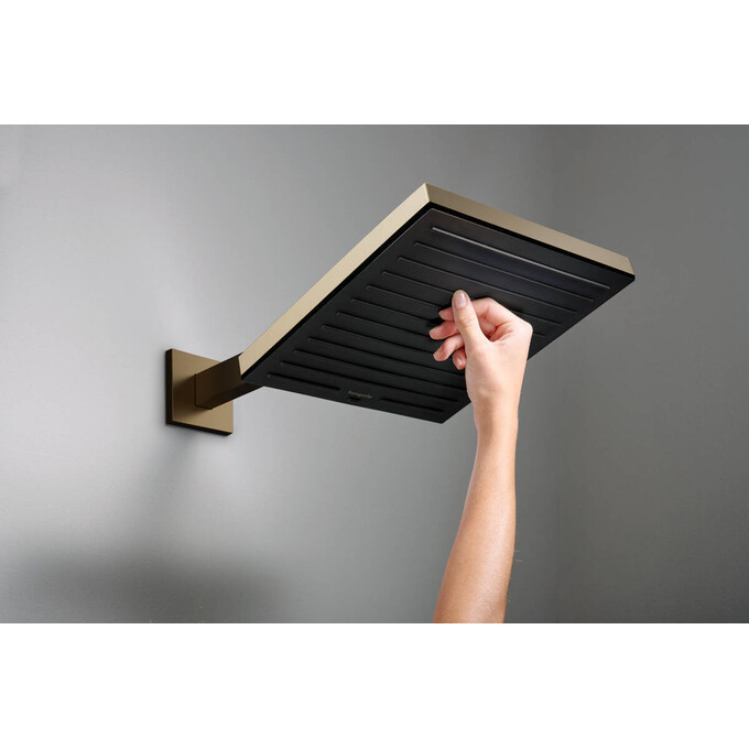 Кронштейн душевой Hansgrohe Pulsify E Brushed Bronze 24337140 (брашированный бронзовый), Цвет производителя: брашированная бронза, фото 2