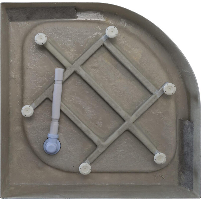 Душевой поддон Eger Tisza 599-0909R (90x90 см, с сифоном и ножками), фото 3