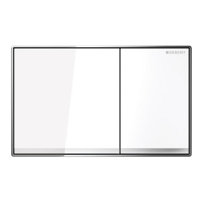 Панель змиву Geberit Sigma 60 White 115.640.SI.1 (біла глянсова), фото 