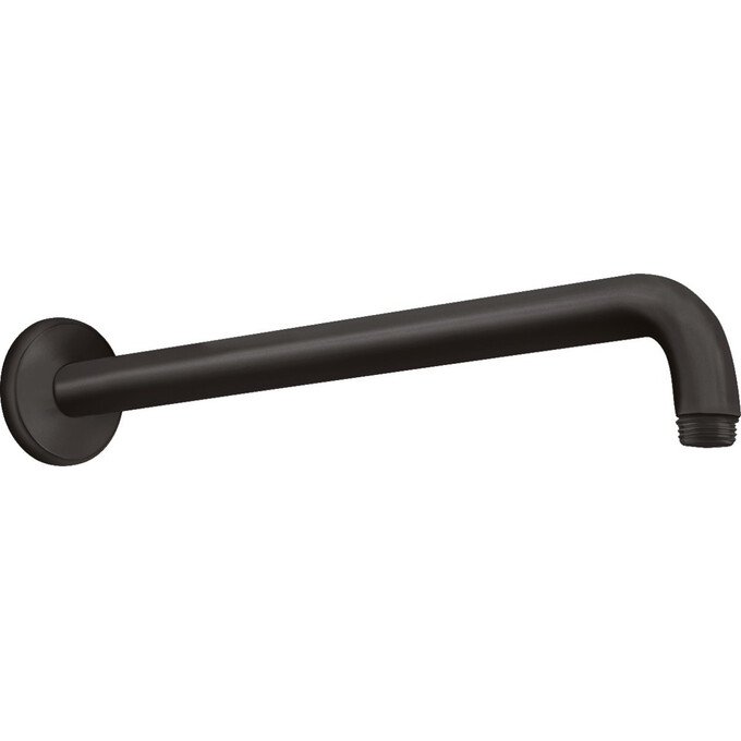 Кронштейн душевой Hansgrohe Crome Black Matt 27413670 (черный матовый), фото 