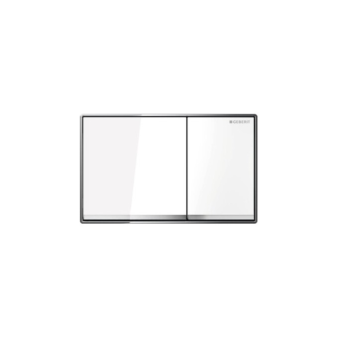 Панель смыва Geberit Omega 60 White 115.081.SI.1 (белая глянцевая), фото 