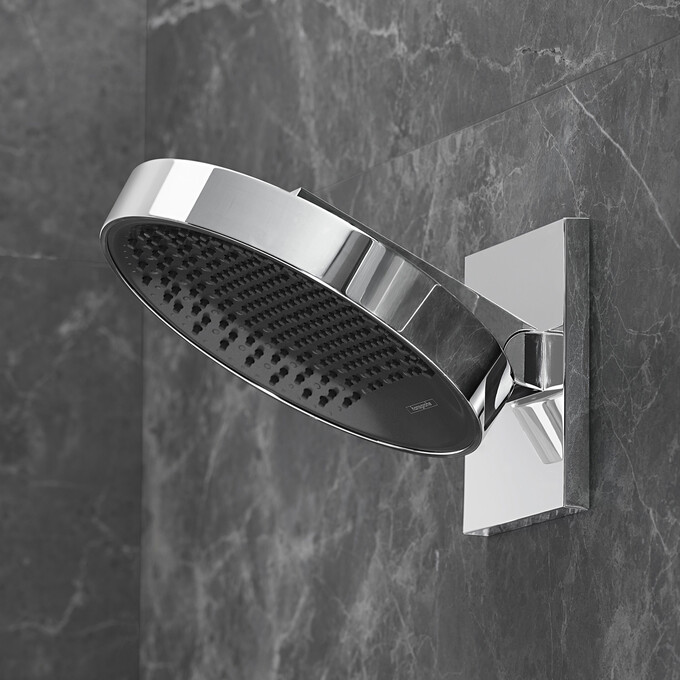 Верхний душ Hansgrohe Rainfinity 250 3jet Chrome 26232000 (3 режима струи, с кронштейном), Цвет производителя: хром, фото 3