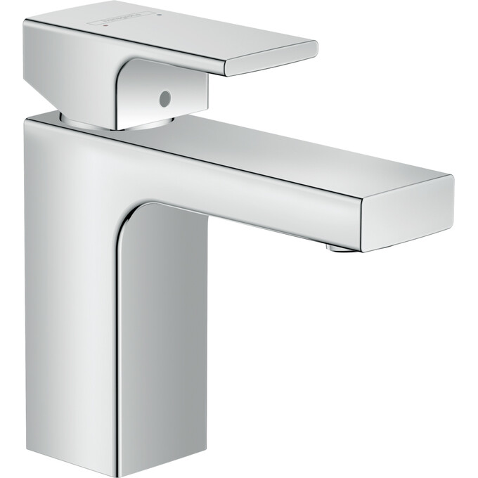 Смеситель для умывальника Hansgrohe Vernis Shape Chrome 71561000 (с донным клапаном), Цвет производителя: хром, фото 