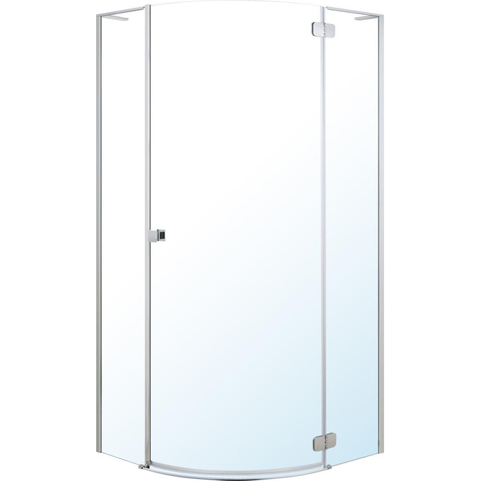 Душевая кабина Volle Benita Right 1017.114600R (90x90 см, стекло прозрачное, профиль хром), Доступные размеры: 90 x 90 R, Цвет производителя: хром, фото 