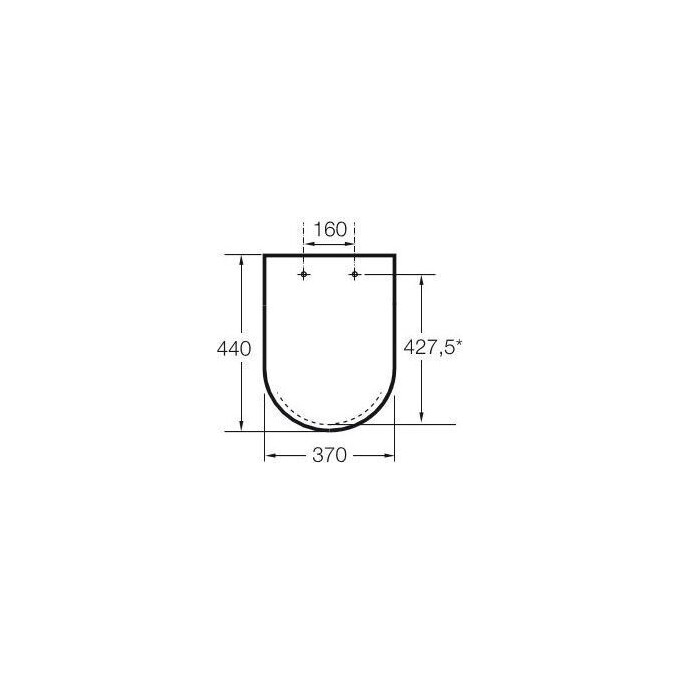 Сиденье для унитаза Roca Carmen A801B5200B (с микролифтом), фото 2