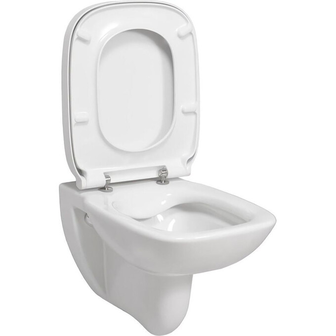 Безобідковий підвісний унітаз Roca Debba A34H993000 (з сидінням), фото , изображение 4