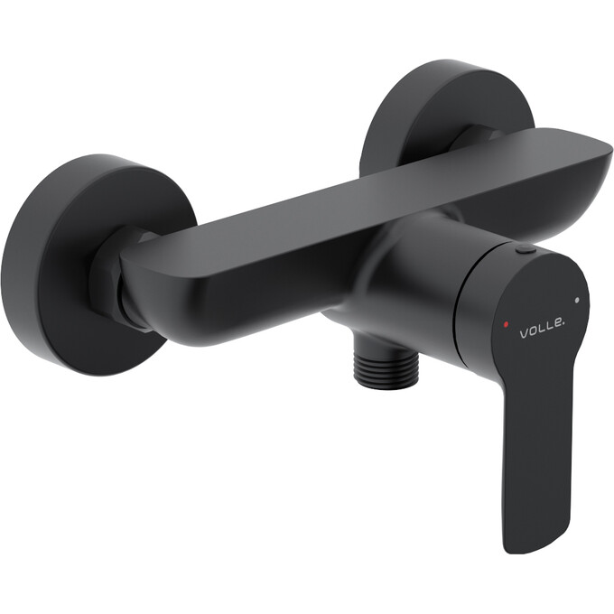 Смеситель для душа Volle Vibra Black Matt 1521.100104 (черный матовый), фото 