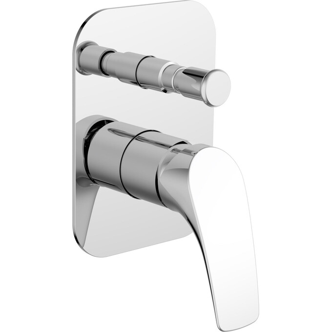 Смеситель скрытого монтажа для ванны Volle Orlando Chrome 1525.030201 (внутренняя часть в комплекте), фото 