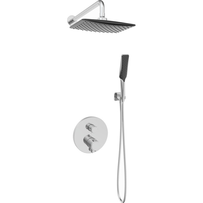 Душевая система с термостатом Volle Sistema P Chrome 1584.090701 (скрытого монтажа), фото 