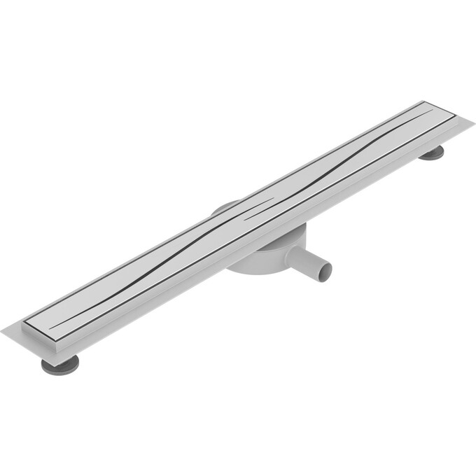 Душевой трап Volle Master Linea Onda Chrome 9046.210514 (70 см, хром), Цвет производителя: хром, Доступные размеры: 70, фото 