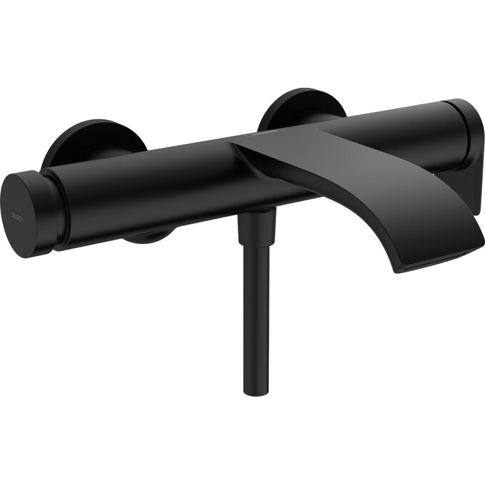 Смеситель для ванны Hansgrohe Vivenis Black Matt 75420670 (черный матовый, с каскадным изливом), Цвет производителя: черный матовый, фото 
