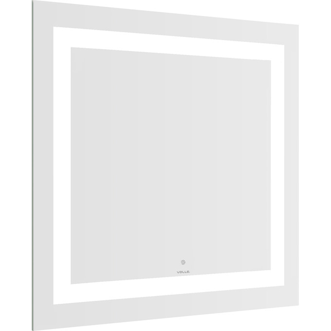 Зеркало для ванной комнаты Volle Luna Cuadro 1648.53127800 (80x70 см, с подсветкой по контуру, с сенсорным выключателем), Доступные размеры: 80 x 70, фото 2