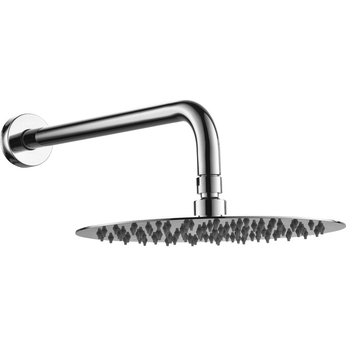 Верхний душ Volle Cascada R100 Chrome 1586.180201 (1 режим струи, с кронштейном), Цвет производителя: хром, фото 