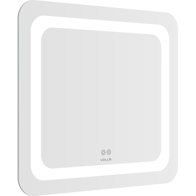 Зеркало для ванной комнаты Volle Luna Tanga 1648.52146700 (70x60 см, с подсветкой по контуру, с подогревом, с сенсорным выключателем), Доступные размеры: 70 x 60, фото 2
