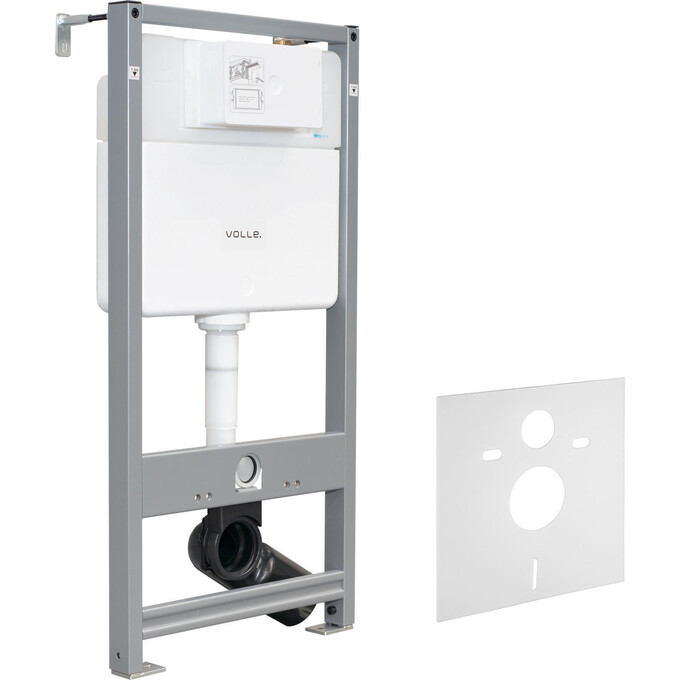 Инсталляция для унитаза 3 в 1 Volle Master Evo 212010 (c прокладкой и креплением к стене), фото 