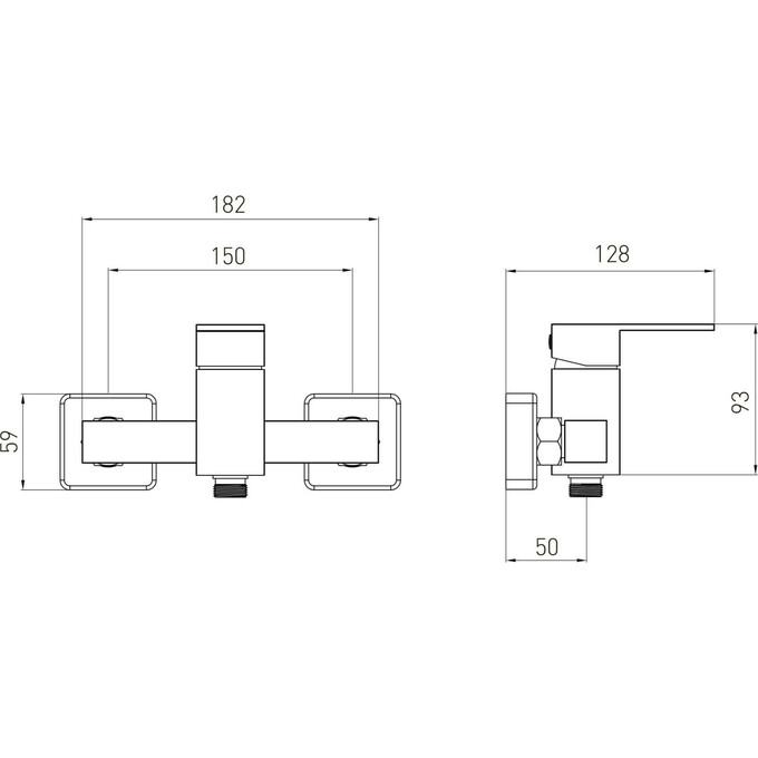 Смеситель для душа Volle Pardo Gold 1548.100115 (золотой), Цвет производителя: золото, фото 3