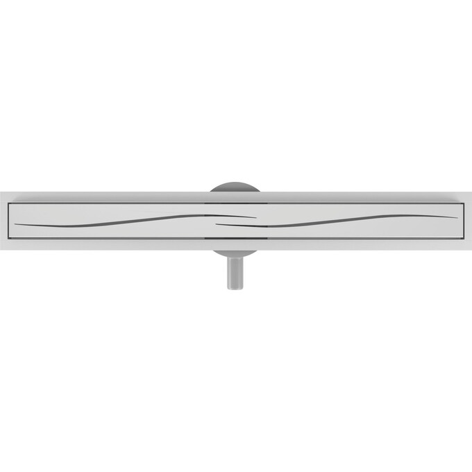 Душевой трап Volle Master Linea Onda Chrome 9046.210514 (70 см, хром), Цвет производителя: хром, Доступные размеры: 70, фото 2