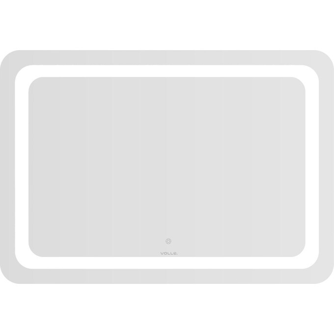 Зеркало для ванной комнаты Volle Luna Tanga 1648.52121700 (100x70 см, с подсветкой по контуру, с сенсорным выключателем), Доступные размеры: 100 x 70, фото 