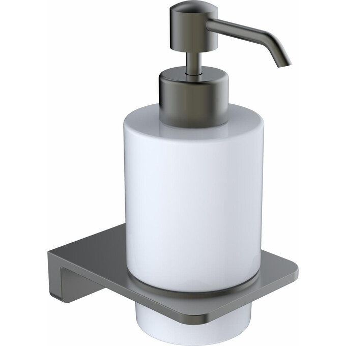 Дозатор для рідкого мила Volle Solo Pistola Negro 2510.230106 (графіт, настінний), Колір виробника: графіт, фото 