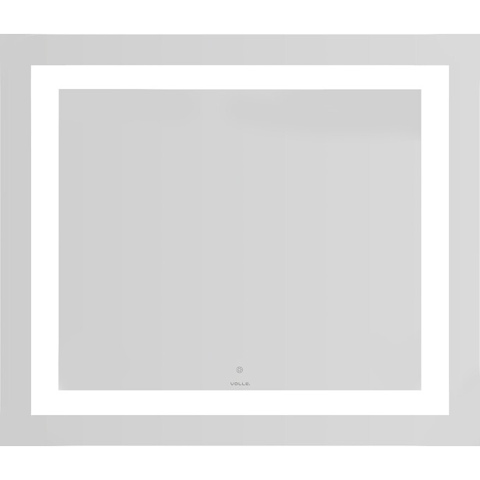 Зеркало для ванной комнаты Volle Luna Cuadro 1648.53127800 (80x70 см, с подсветкой по контуру, с сенсорным выключателем), Доступные размеры: 80 x 70, фото 