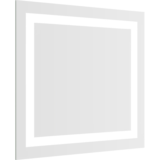 Зеркало для ванной комнаты Volle Luna Cuadro 1648.53137800 (80x70 см, с подсветкой по контуру, без выключателя), Доступные размеры: 80 x 70, фото 2