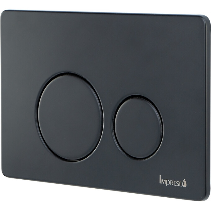 Панель смыва Imprese i-Frame i7111 Black Matt i7111SB (черная матовая), фото 2