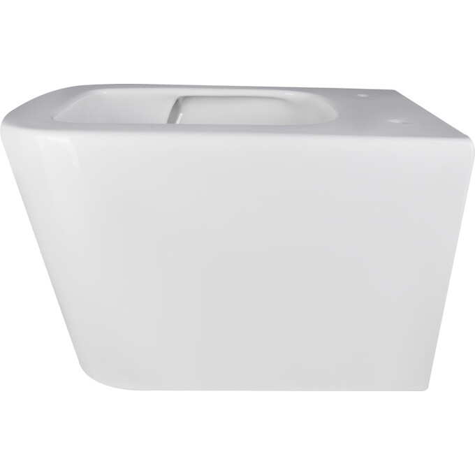 Комплект унитаз с инсталляцией 4 в 1 Qtap QT05335171W45125: подвесной унитаз с сиденьем Crow QT05335171W + инсталляция Nest ST QT0133M425 + клавиша смыва Nest QT0111M06028CRM + звукоизоляционная прокладка, фото 8