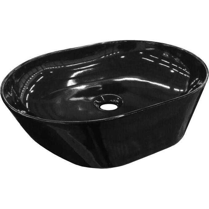 Раковина накладная 50 см Volle Amadeus 13-01-06Black, фото 3