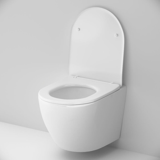 Безободковый подвесной унитаз Am.Pm Like AquaSpin CLA1900SC (воронкообразный, с сиденьем), фото 8