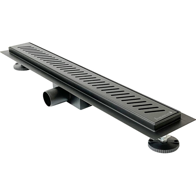 Душевой трап Imprese i-Flow Black Matt d44700SB07 (70 см, черный матовый), Цвет производителя: черный матовый, Доступные размеры: 70, фото 