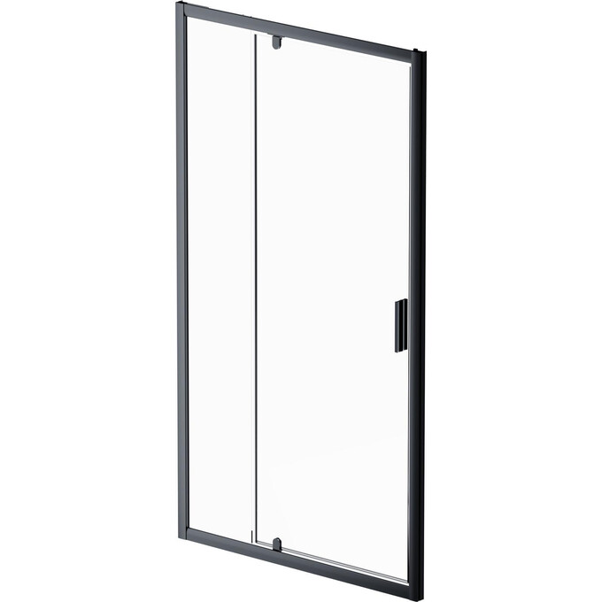 Душевая дверь Am.Pm Gem Solo Pivot W90UG-110-1P-195BT (110 см, стекло прозрачное, профиль черный матовый), Доступные размеры: 110, Цвет производителя: черный матовый, фото 