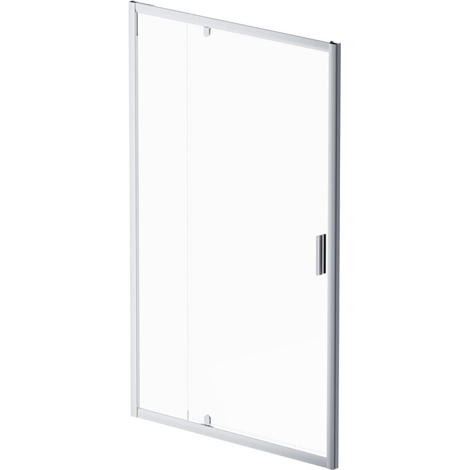 Душевая дверь Am.Pm Gem Solo Slide W90UG-120-1P-195MT (120 см, стекло прозрачное, профиль хром матовый), Доступные размеры: 120, Цвет производителя: сатин (хром матовый), фото 