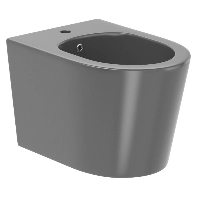 Біде підвісне Imprese Jess i11331MG (сіре матове), Колір виробника: сірий матовий, фото 