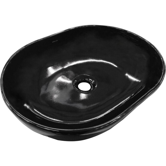 Раковина накладная 50 см Volle Amadeus 13-01-06Black, фото 
