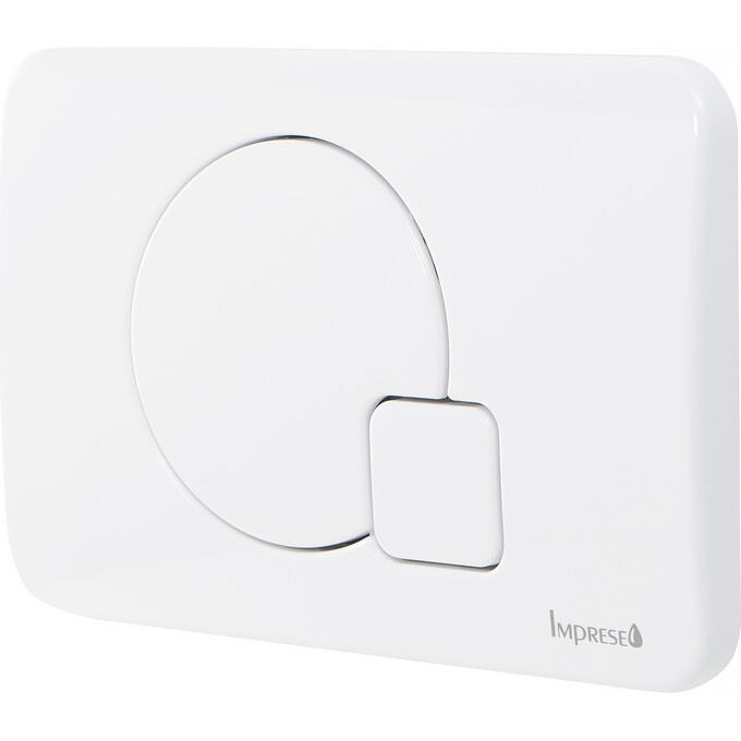 Панель смыва Imprese i-Frame i7115 White i7115PW (белая глянцевая), Цвет производителя: белый глянец, фото 2