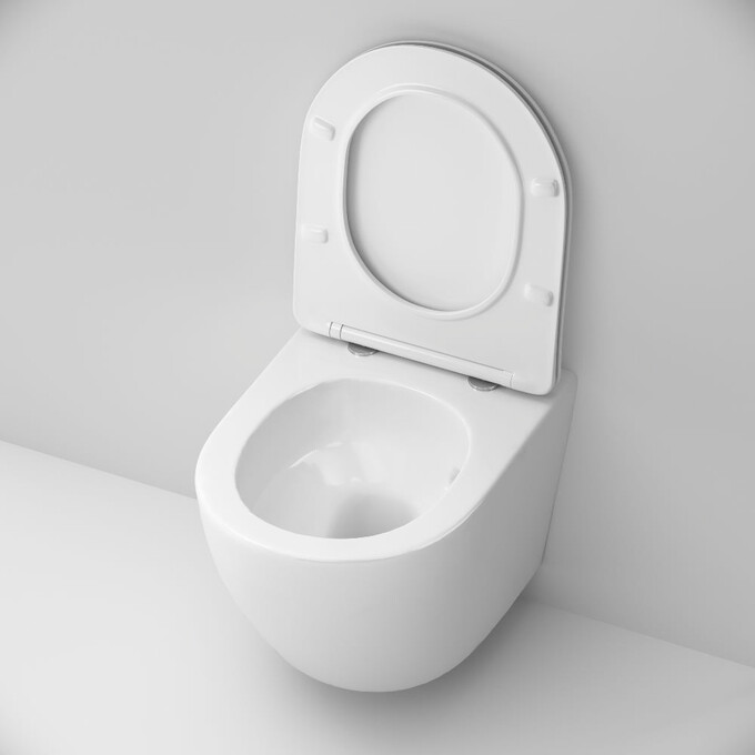 Безободковый подвесной унитаз Am.Pm Like AquaSpin CLA1900SC (воронкообразный, с сиденьем), фото 10